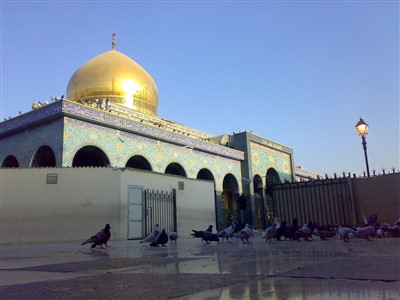 نمایی دیگر از حرم حضرت زینب س